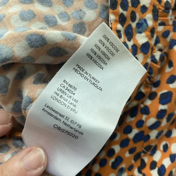 Maeve Anthropologie Gabriela Pants Women‎ Sz S Wide Leg Boho High Rise Cropped - Picture 9 of 13